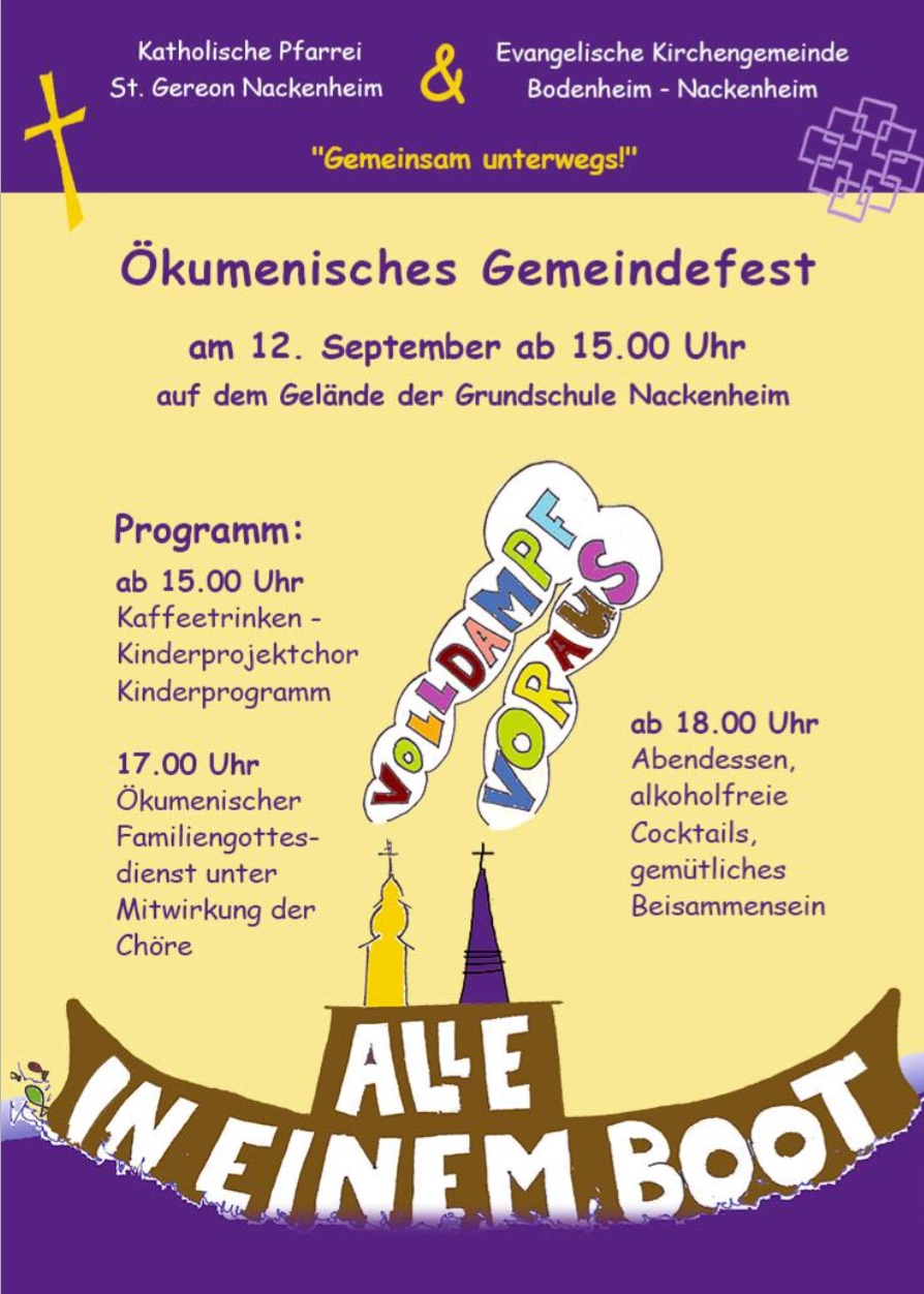 Ökumenisches Gemeindefest 2015